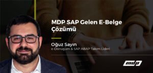 MDP SAP Gelen E-Belge Çözümü