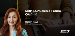 SAP Gelen e-Fatura