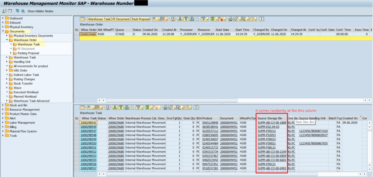 How To Use Sort Rules For Warehouse Task in the Rf Screen MDP Group