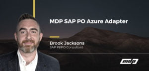 MDP SAP PO