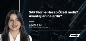 SAP Fiori e-Hesap Özeti