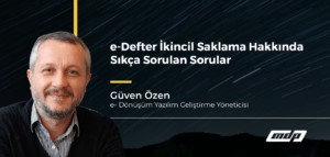 e-Defter İkincil Saklama