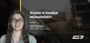e-İrsaliye Mükellefi