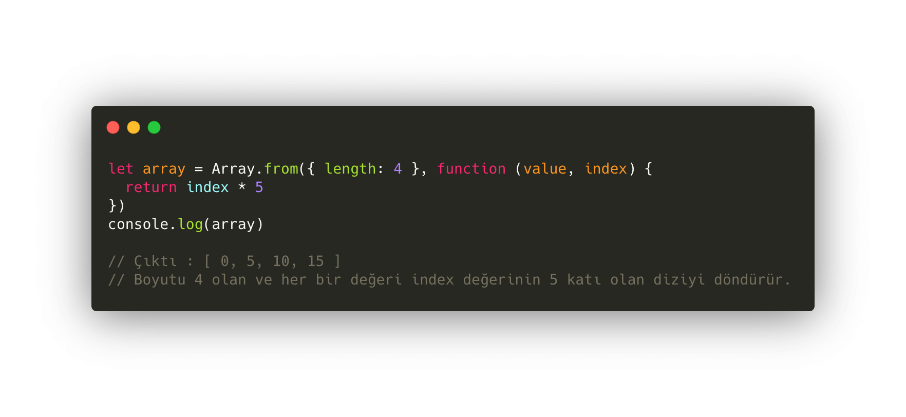 JavaScript Array Methodları | MDP Group