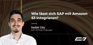 Wie lässt sich SAP mit Amazon S3 integrieren