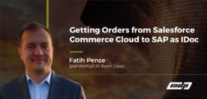 Getting Orders from Salesforce Commerce Cloud to SAP as IDoc