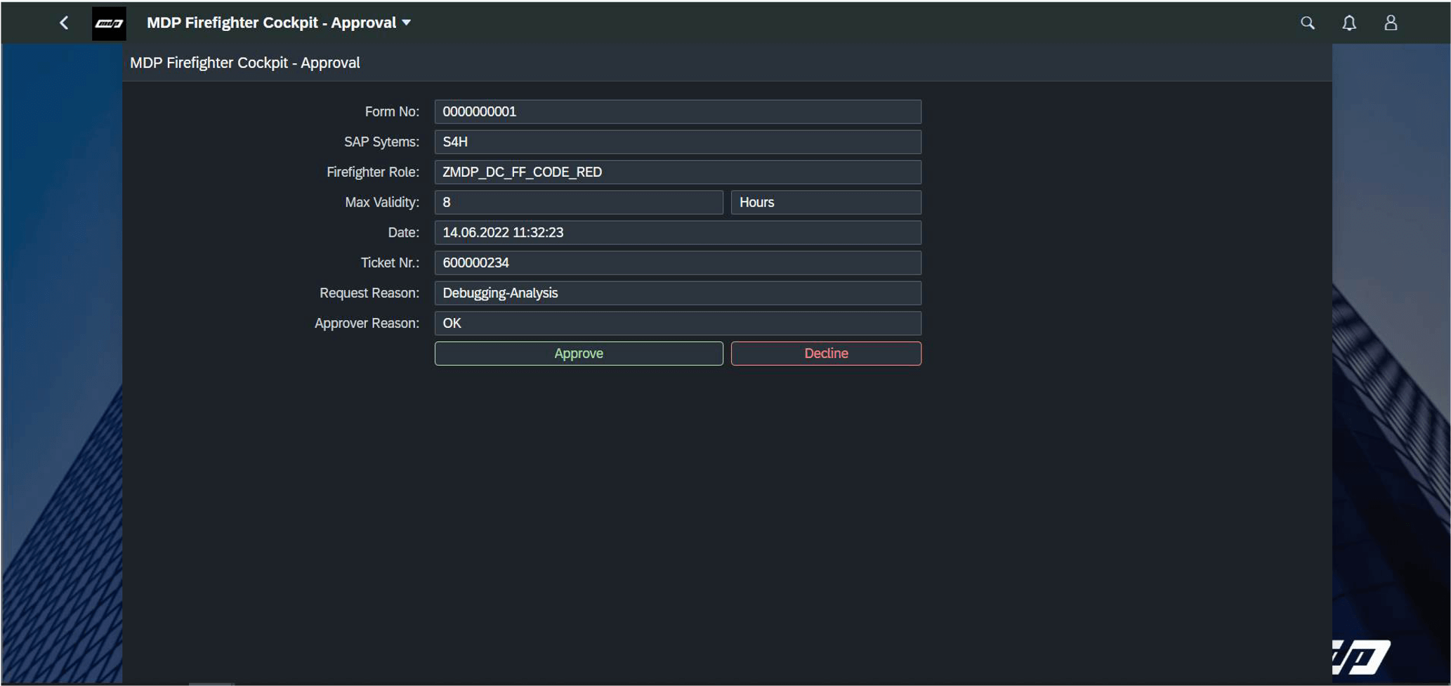 SAP Firefighter Solution