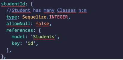 Sequelize ile tablo oluşturma