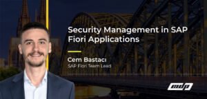 Security Management in SAP Fiori Applications