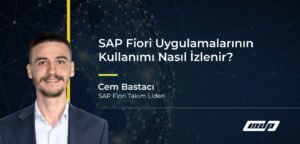SAP Fiori Uygulamalarının Kullanımı Nasıl İzlenir