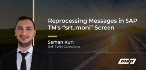 Reprocessing Messages in SAP TM's “srt_moni” Screen
