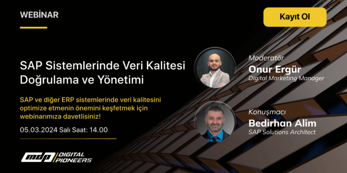 SAP Sistemlerinde Veri Kalitesi Doğrulama ve Yönetimi