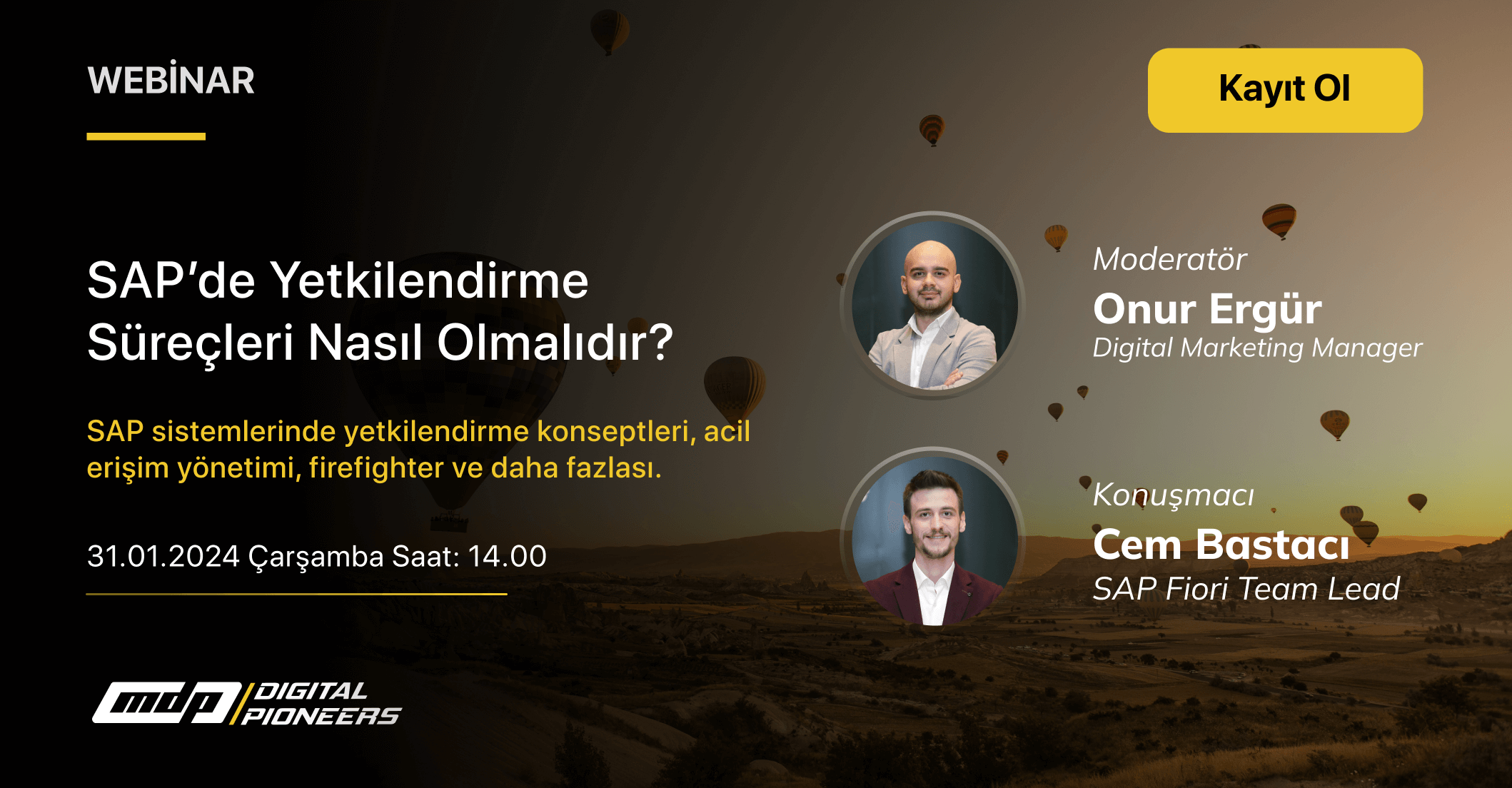 SAP'de Yetkilendirme Süreçleri