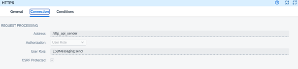 HTTPS Sender Adapter Yapılandırılması