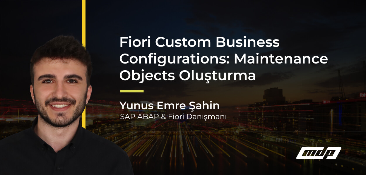 Fiori Custom Business Configurations_ Maintenance Objects Oluşturma