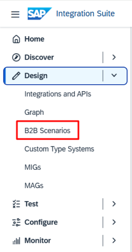 Integration Suite Design B2B Scenarios