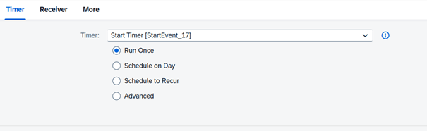 SAP Schedular Polling Run Once