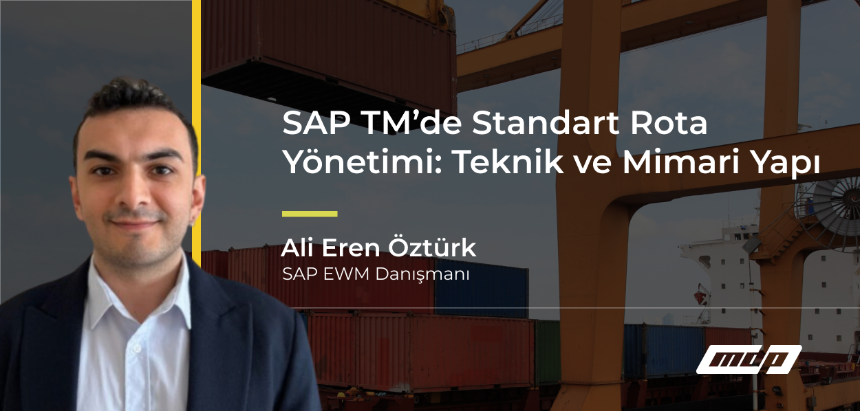 SAP TM’de Standart Rota Yönetimi_ Teknik ve Mimari Yapı