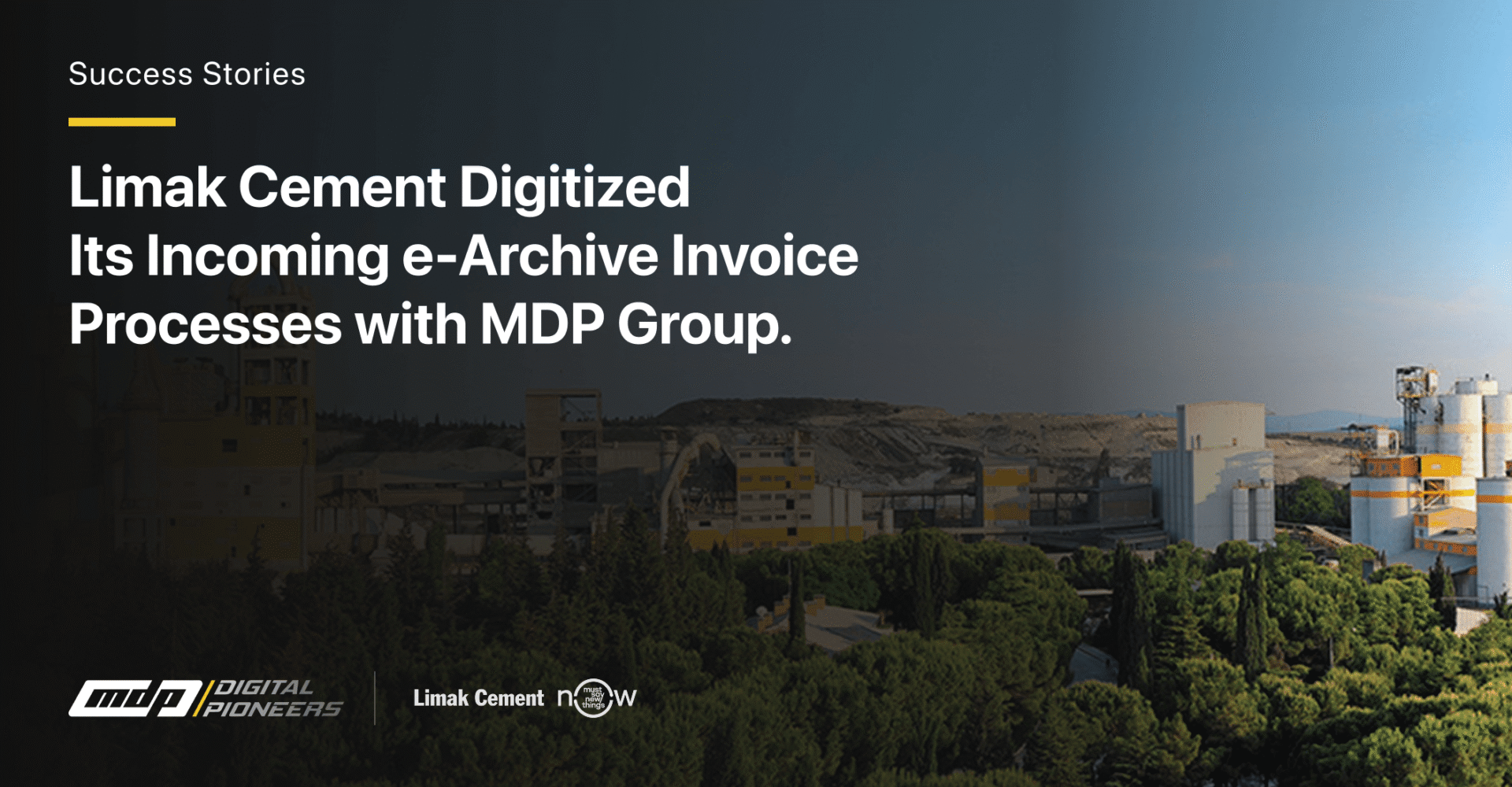 Limak Cement automatically transfers e-Archive invoices received from the Turkish Revenue Administration (GİB) to its SAP system. Missing invoice detection, PDF archiving, and increased accounting efficiency are all available in SAP!