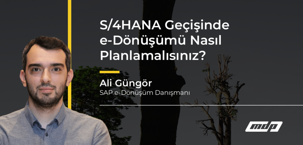 S/4HANA Geçişinde e-Dönüşümü Nasıl Planlamalısınız? - Ali Güngör