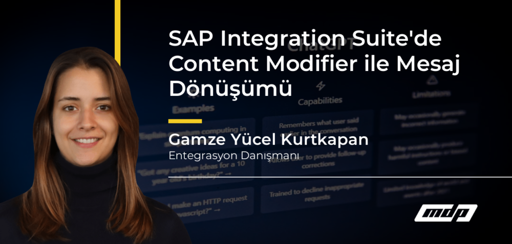 SAP Integration Suite'de Content Modifier ile Mesaj Dönüşümü: Kapsamlı Rehber