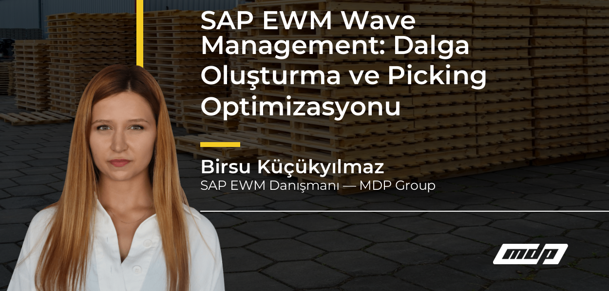 SAP EWM Wave Management: Dalga Oluşturma ve Picking Optimizasyonu - Birsu Küçükyılmaz