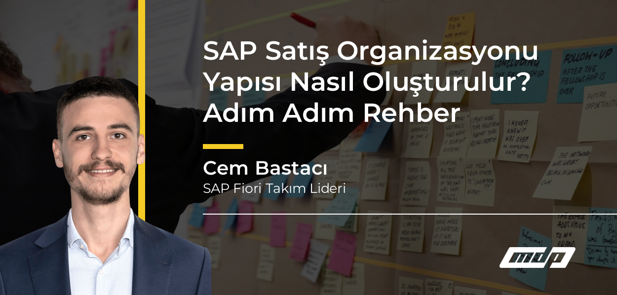 SAP Satış Organizasyonu Yapısı Nasıl Oluşturulur? Adım Adım Rehber - Cem Bastacı